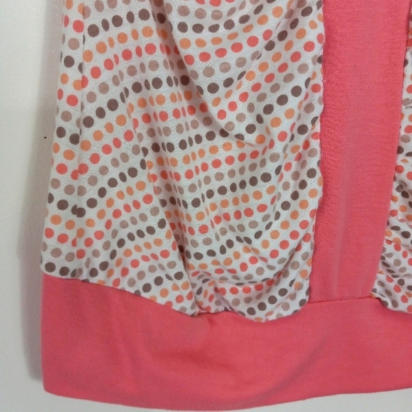 Mandee Vintage Retro Polka-dot Banded Tank Top Size Small - Picture 2 of 5